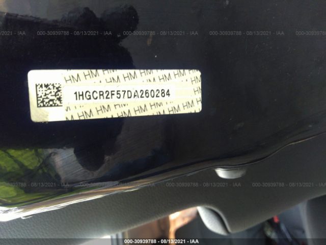 Photo 8 VIN: 1HGCR2F57DA260284 - HONDA ACCORD SDN 