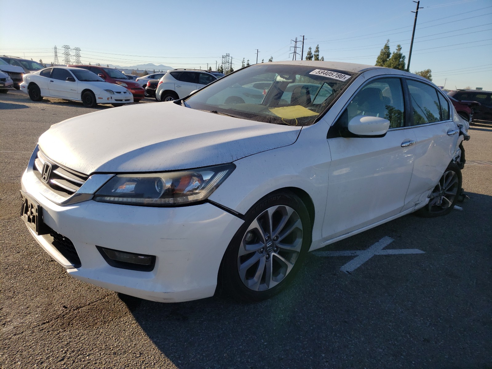 Photo 1 VIN: 1HGCR2F57EA120351 - HONDA ACCORD SPO 