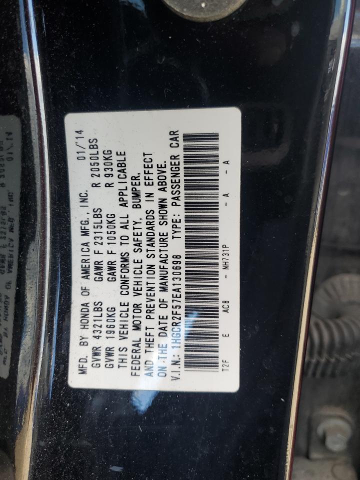 Photo 11 VIN: 1HGCR2F57EA130698 - HONDA ACCORD 