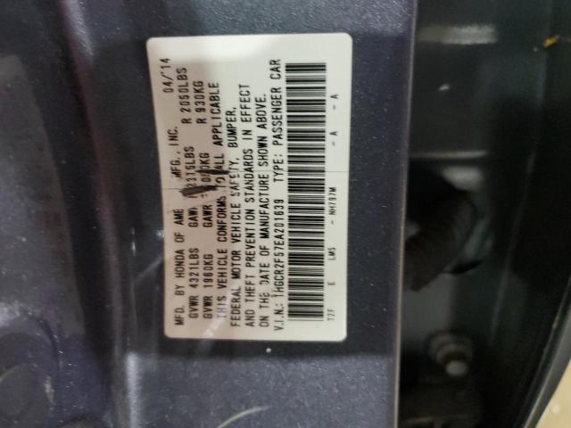 Photo 11 VIN: 1HGCR2F57EA201639 - HONDA ACCORD 