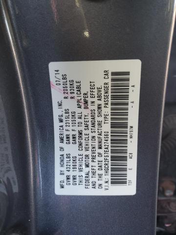 Photo 11 VIN: 1HGCR2F57EA274560 - HONDA ACCORD SPO 