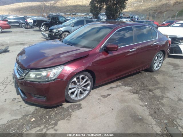 Photo 1 VIN: 1HGCR2F57EA297868 - HONDA ACCORD SEDAN 