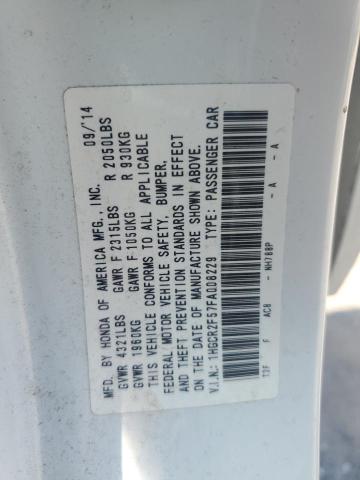 Photo 11 VIN: 1HGCR2F57FA008229 - HONDA ACCORD SPO 