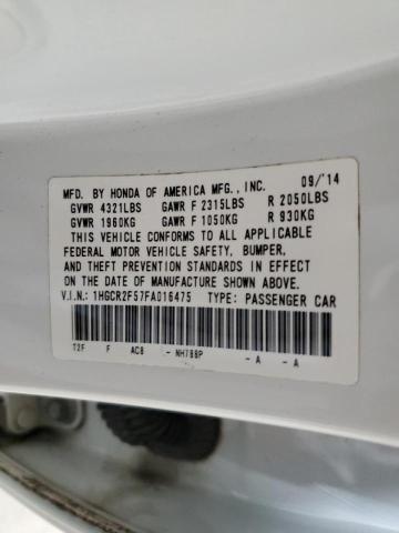 Photo 11 VIN: 1HGCR2F57FA016475 - HONDA ACCORD SPO 