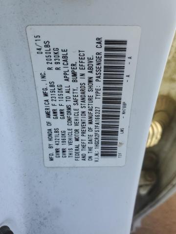 Photo 11 VIN: 1HGCR2F57FA166327 - HONDA ACCORD 