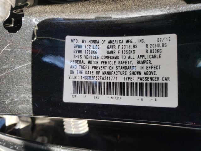 Photo 11 VIN: 1HGCR2F57FA241771 - HONDA ACCORD SPO 