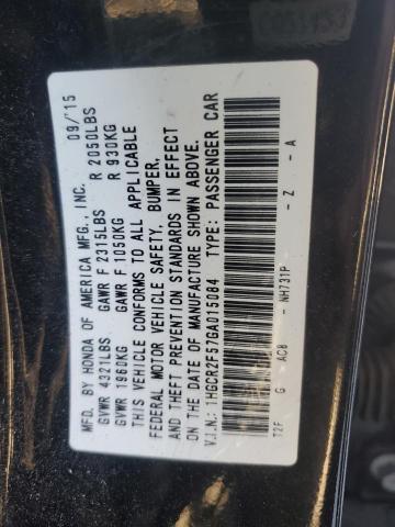 Photo 11 VIN: 1HGCR2F57GA015084 - HONDA ACCORD SPO 