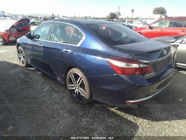 Photo 2 VIN: 1HGCR2F57GA043452 - HONDA ACCORD SEDAN 