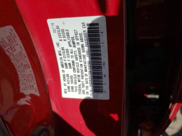 Photo 11 VIN: 1HGCR2F57GA134298 - HONDA ACCORD SPO 