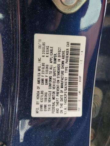 Photo 12 VIN: 1HGCR2F57GA246793 - HONDA ACCORD 