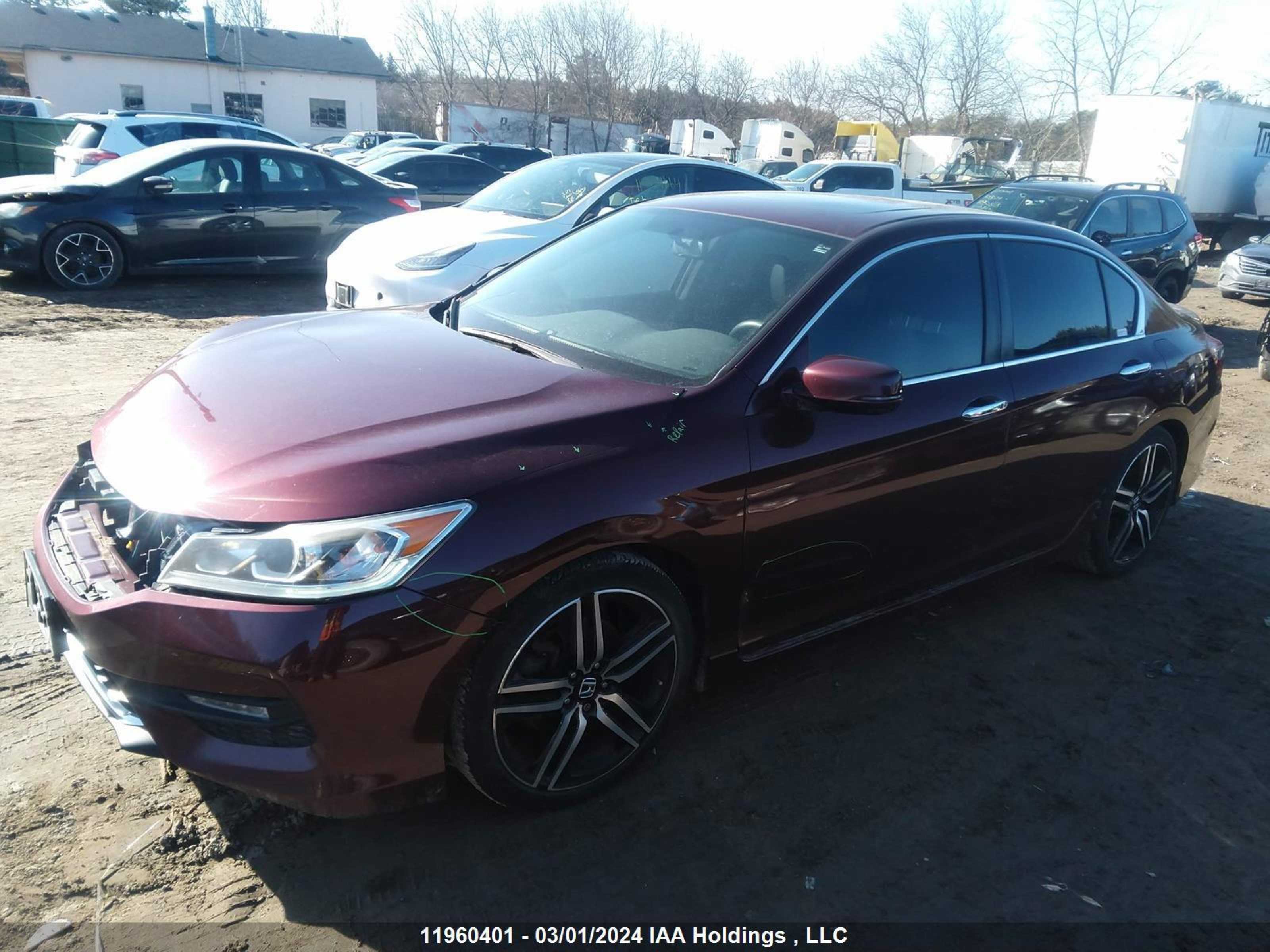 Photo 1 VIN: 1HGCR2F57GA807218 - HONDA ACCORD 