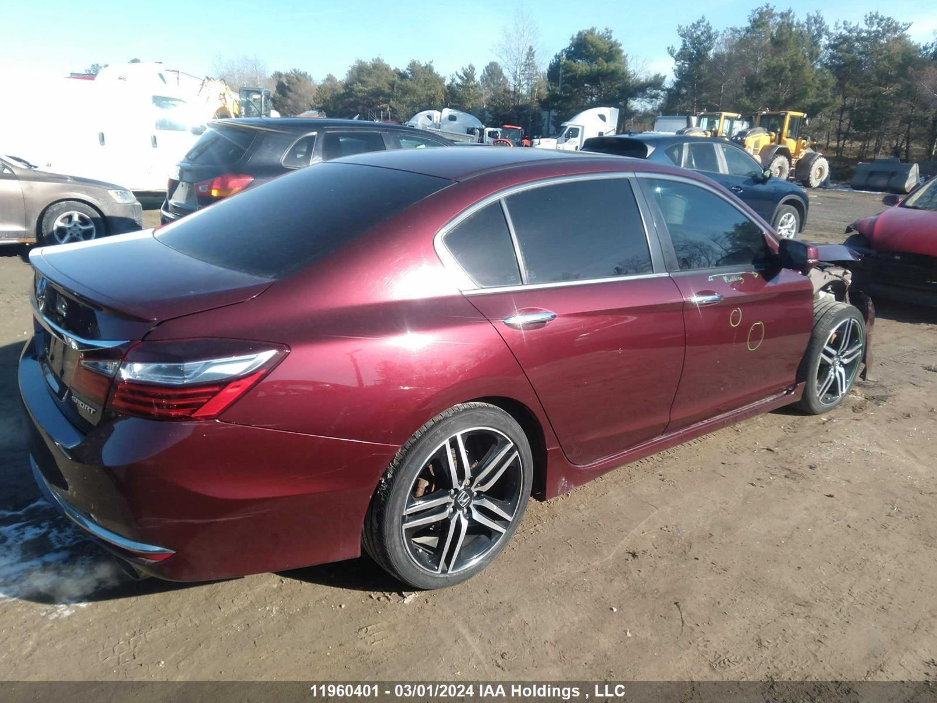 Photo 3 VIN: 1HGCR2F57GA807218 - HONDA ACCORD 