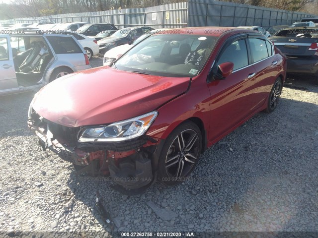 Photo 1 VIN: 1HGCR2F57HA124842 - HONDA ACCORD SEDAN 