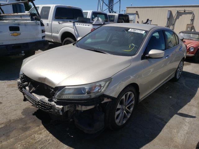 Photo 1 VIN: 1HGCR2F58DA050633 - HONDA ACCORD SPO 