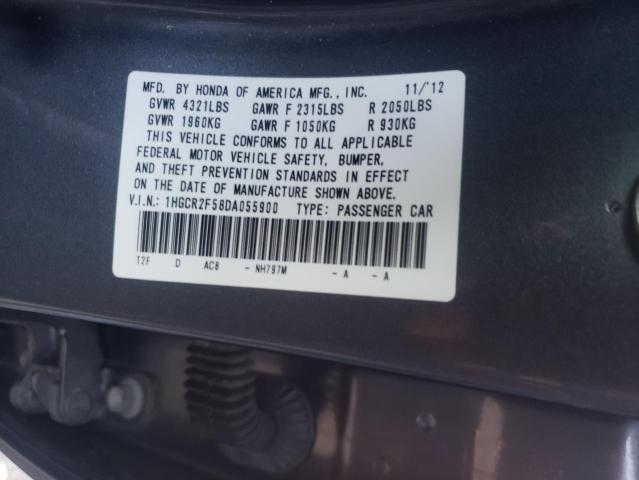 Photo 9 VIN: 1HGCR2F58DA055900 - HONDA ACCORD SPO 