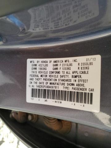 Photo 11 VIN: 1HGCR2F58DA087911 - HONDA ACCORD SPO 