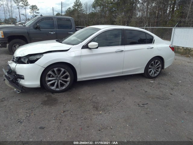 Photo 1 VIN: 1HGCR2F58DA100849 - HONDA ACCORD SDN 