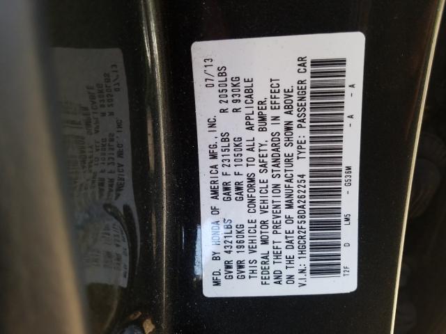 Photo 9 VIN: 1HGCR2F58DA262254 - HONDA ACCORD SPO 