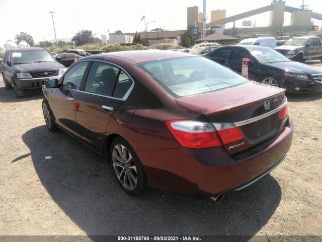 Photo 2 VIN: 1HGCR2F58DA262769 - HONDA ACCORD SDN 