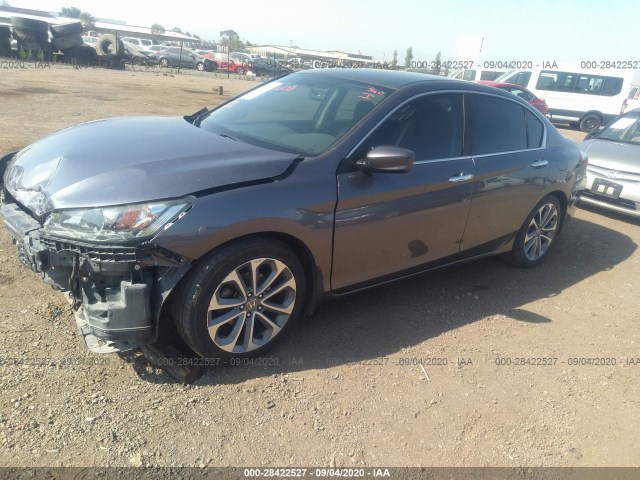 Photo 1 VIN: 1HGCR2F58EA063075 - HONDA ACCORD SEDAN 