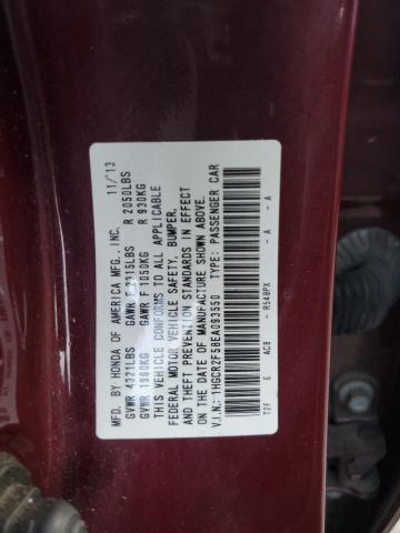 Photo 11 VIN: 1HGCR2F58EA093550 - HONDA ACCORD 