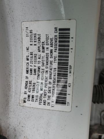 Photo 11 VIN: 1HGCR2F58EA140706 - HONDA ACCORD SPO 