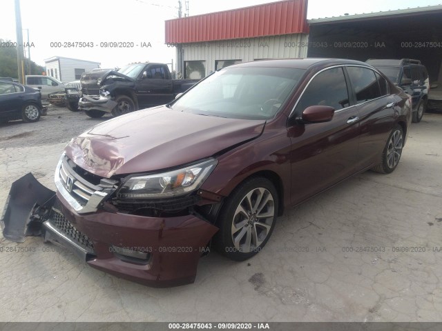 Photo 1 VIN: 1HGCR2F58EA261185 - HONDA ACCORD SEDAN 