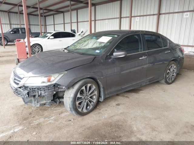 Photo 1 VIN: 1HGCR2F58FA056595 - HONDA ACCORD 