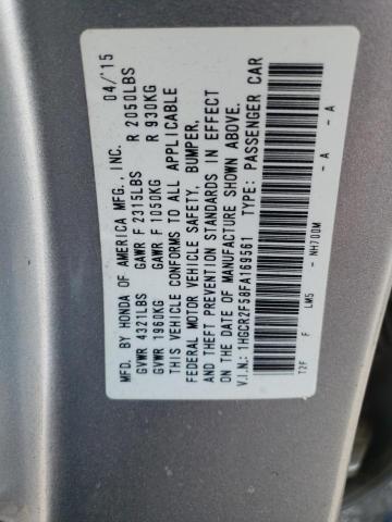 Photo 11 VIN: 1HGCR2F58FA169561 - HONDA ACCORD SPO 