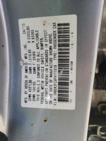 Photo 9 VIN: 1HGCR2F58FA171519 - HONDA ACCORD SPO 