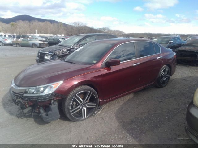 Photo 1 VIN: 1HGCR2F58GA052936 - HONDA ACCORD SEDAN 