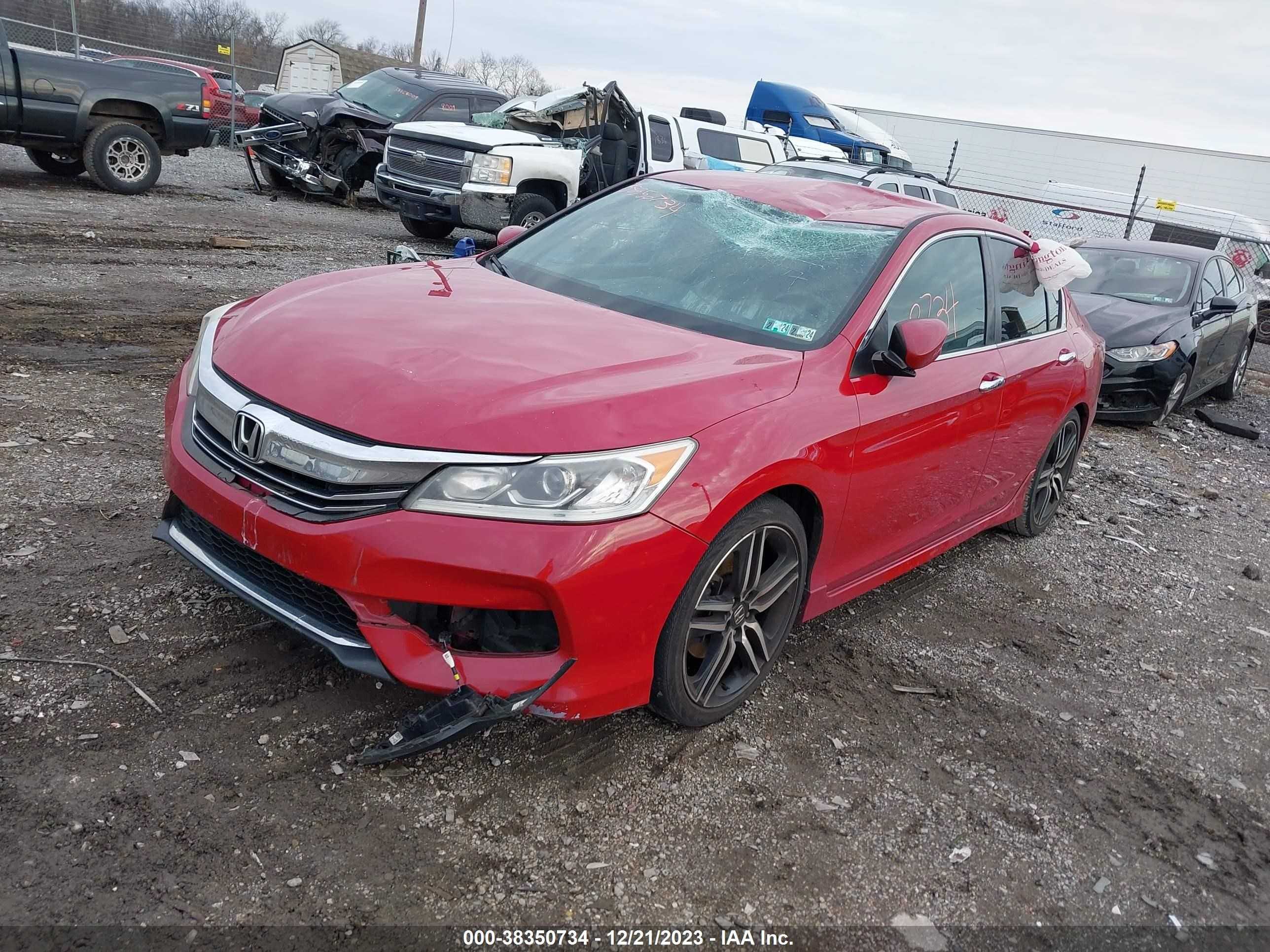 Photo 1 VIN: 1HGCR2F58GA061331 - HONDA ACCORD 