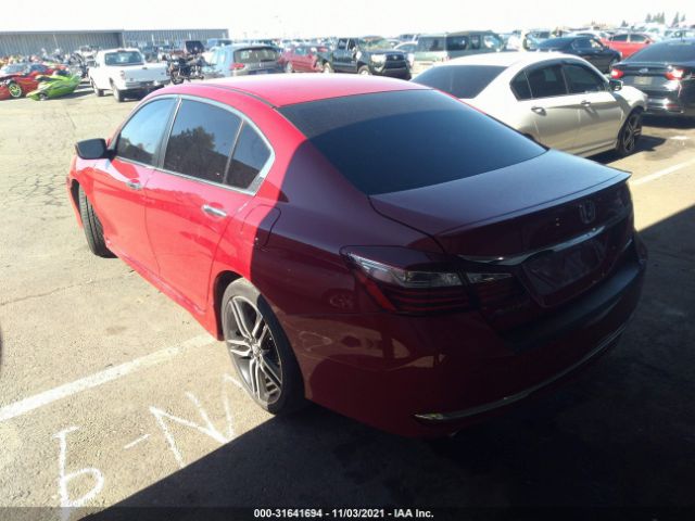 Photo 2 VIN: 1HGCR2F58GA106719 - HONDA ACCORD SEDAN 