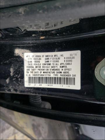 Photo 9 VIN: 1HGCR2F58GA137758 - HONDA ACCORD SPO 