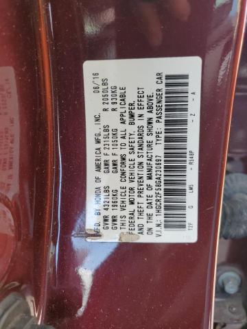 Photo 12 VIN: 1HGCR2F58GA230697 - HONDA ACCORD SPO 