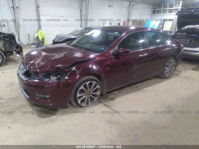 Photo 1 VIN: 1HGCR2F59DA007726 - HONDA ACCORD SDN 