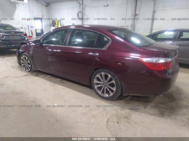 Photo 2 VIN: 1HGCR2F59DA007726 - HONDA ACCORD SDN 