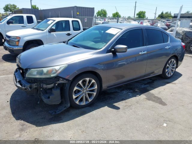 Photo 1 VIN: 1HGCR2F59DA105686 - HONDA ACCORD 