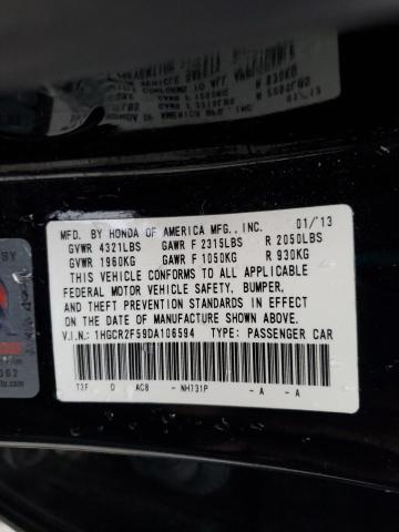 Photo 11 VIN: 1HGCR2F59DA106594 - HONDA ACCORD 