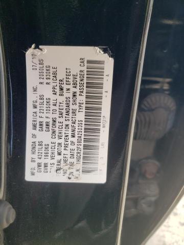 Photo 11 VIN: 1HGCR2F59DA250355 - HONDA ACCORD 