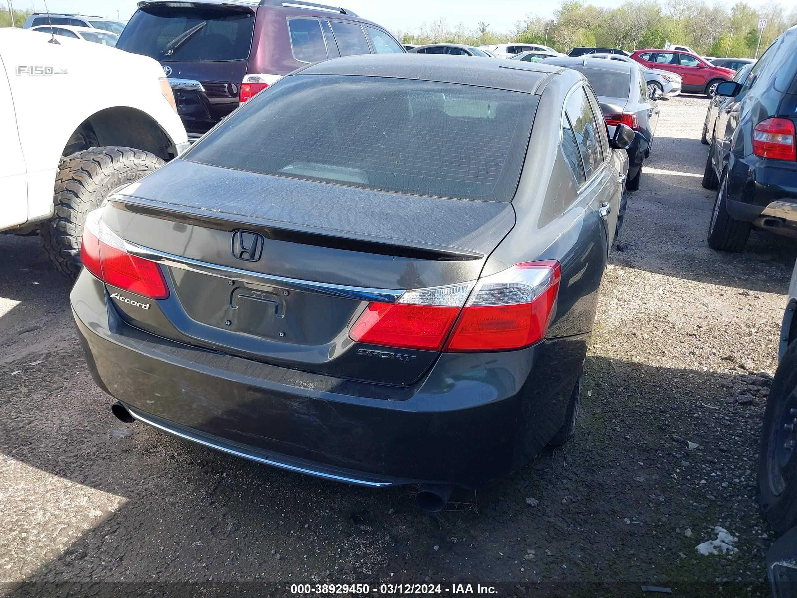 Photo 4 VIN: 1HGCR2F59EA244122 - HONDA ACCORD 