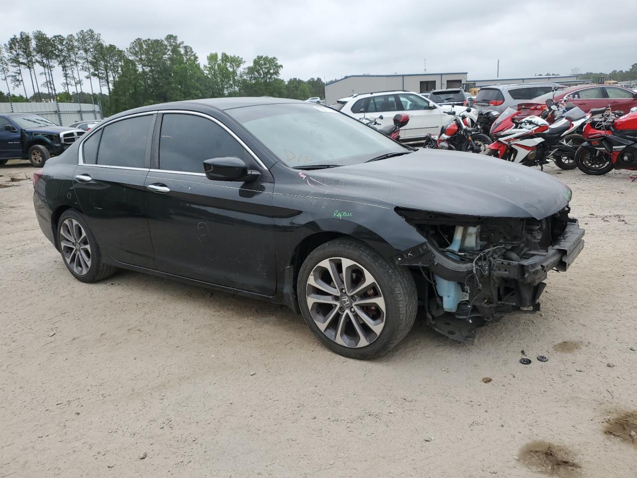 Photo 3 VIN: 1HGCR2F59EA284801 - HONDA ACCORD 