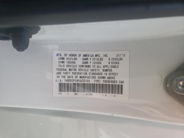 Photo 9 VIN: 1HGCR2F59FA255154 - HONDA ACCORD SPO 