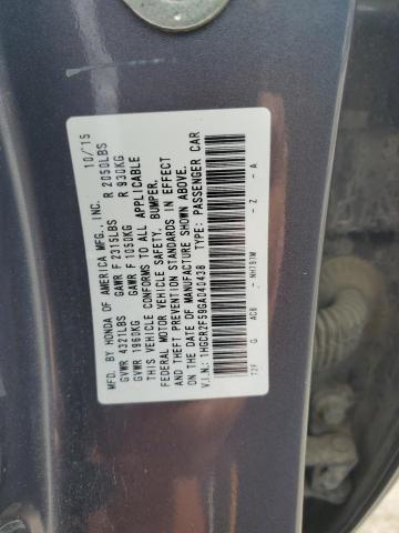 Photo 12 VIN: 1HGCR2F59GA040438 - HONDA ACCORD SPO 