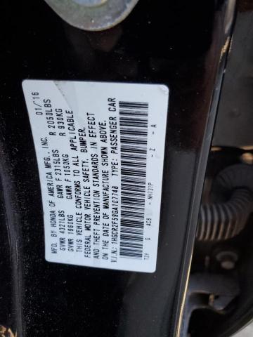 Photo 11 VIN: 1HGCR2F59GA107748 - HONDA ACCORD 