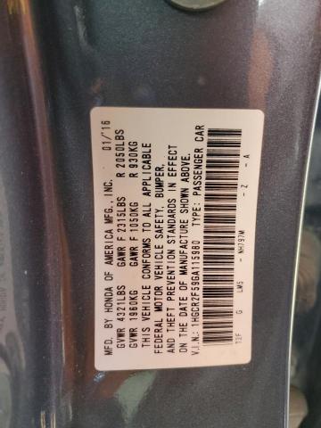 Photo 12 VIN: 1HGCR2F59GA115980 - HONDA ACCORD SPO 