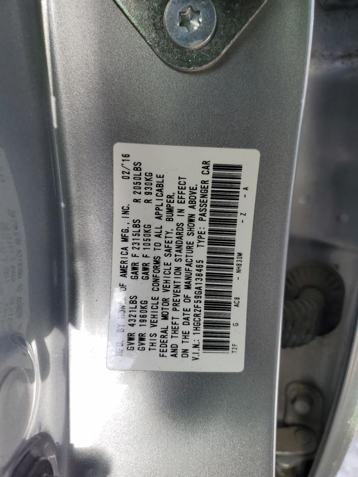 Photo 11 VIN: 1HGCR2F59GA138465 - HONDA ACCORD 