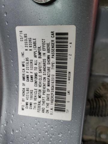 Photo 11 VIN: 1HGCR2F59GA162510 - HONDA ACCORD SPO 