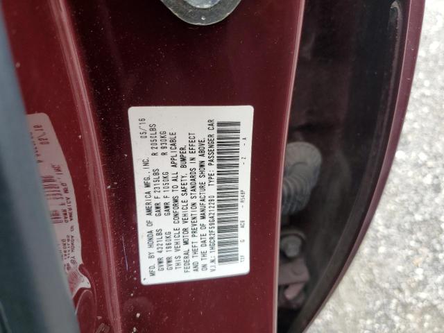 Photo 9 VIN: 1HGCR2F59GA212290 - HONDA ACCORD SPO 