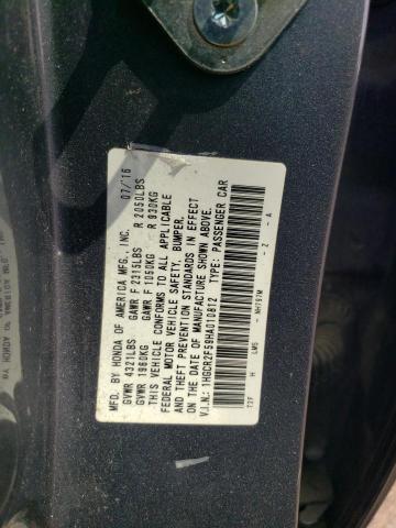 Photo 11 VIN: 1HGCR2F59HA010812 - HONDA ACCORD SPO 